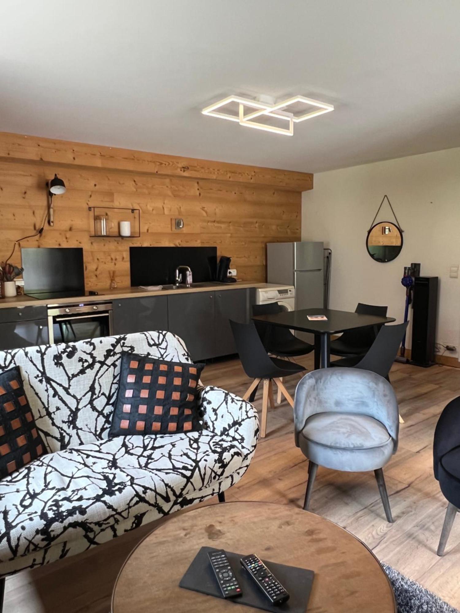 Neuf Chalet 4P Le Suet Jacuzzi Privatif Entremont Экстерьер фото